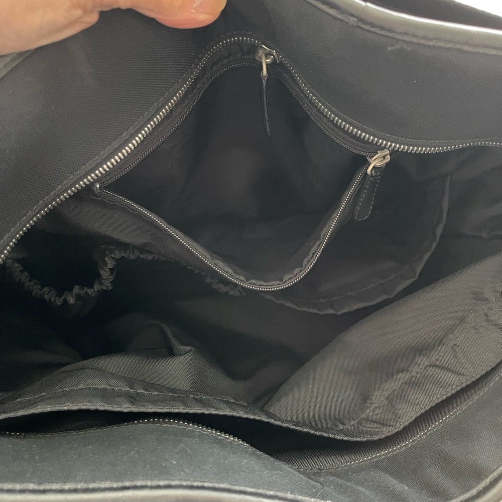 Coach Black Tote Bag Purse - Picture 3 of 4